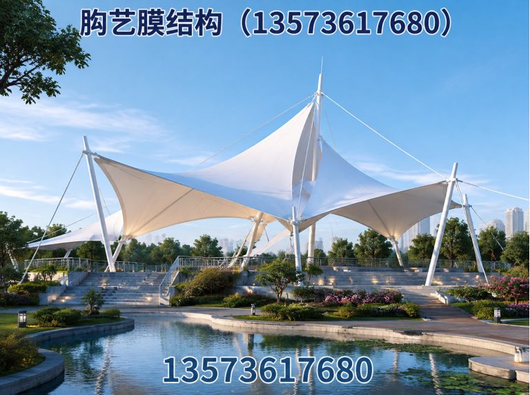 青州市充电桩车棚展示图